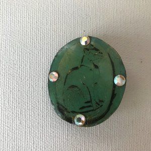 Cat Pin Brooch Handmade Vintage Kitty Lover Gift